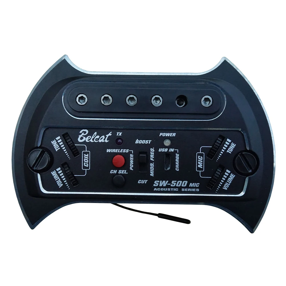 Belcat SW-500 Беспроводная гитара звуковое отверстие пикап Встроенный микрофон