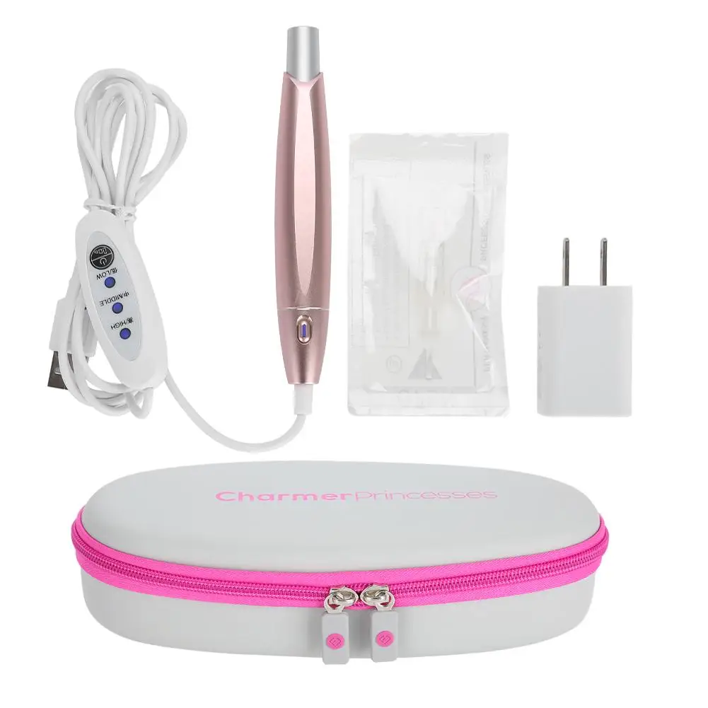 Электрическая ручка для татуажа бровей и макияж машина тату штепсельная вилка