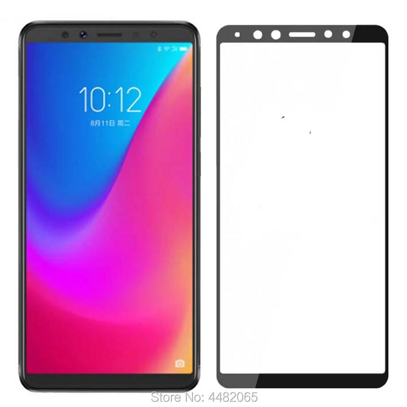 Переднее 3D закаленное стекло для Lenovo K5 Pro Полное покрытие 9H защитная пленка
