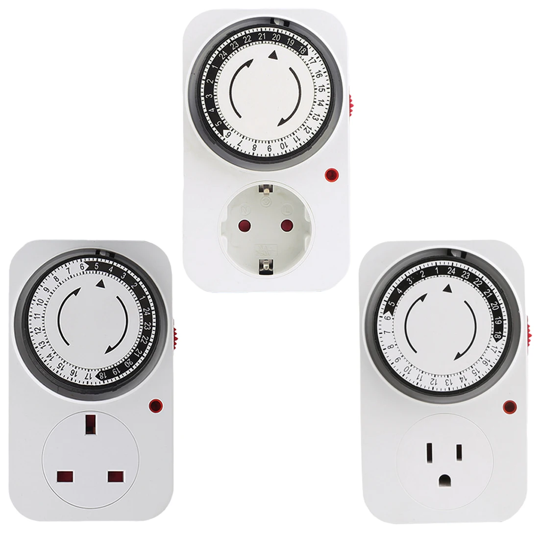 

Automatic Power Off Home Smart Countdown Switch Socket Mechanical Timer EU/US/UK Plug