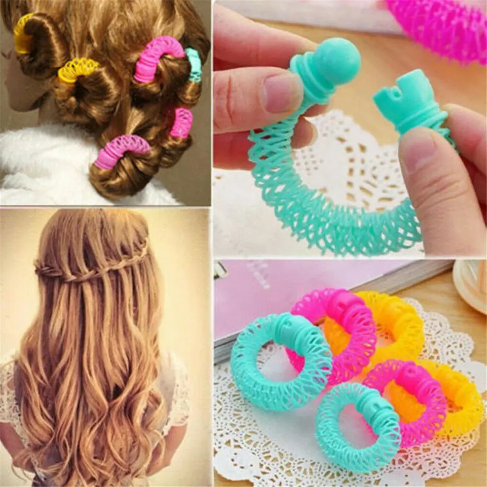 6/8 шт домашний DIY салонные бигуди для волос роликовый инструмент укладки мягкие