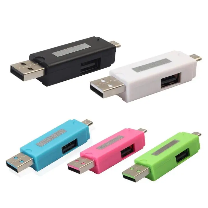 Micro USB TF кардридер OTG адаптер USB2.0 концентратор коннектор конвертер для ПК смартфон