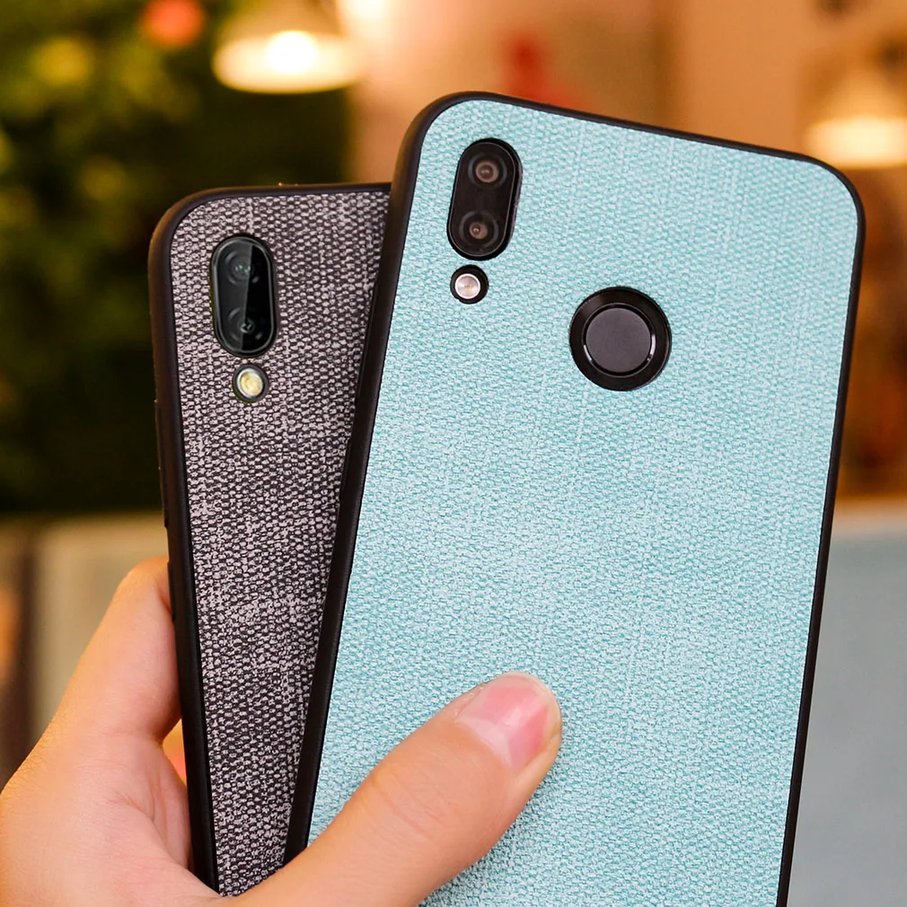 Силиконовый чехол для huawei P20 Lite Honor 9 8X mate 20 10 черный классический бренд задняя