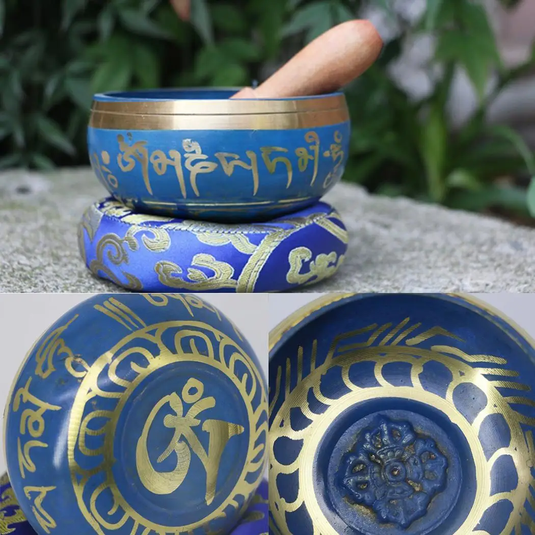 Медитационная Йога Релаксация непальский Будда звук пение Писание чаша общие 8 5