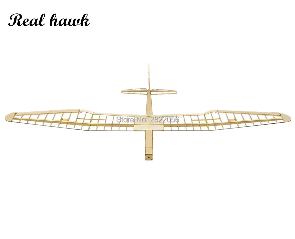 RC самолет лазерная резка Balsa Деревянные самолеты sunbird 2017 моторный планер размах