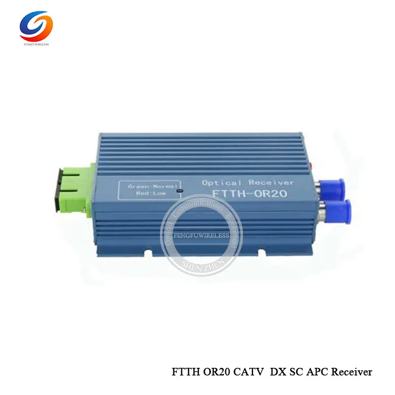 Алюминиевый Разъем CATV FTTH AGC Micro SC APC DX с 2 выходными портами WDM для PON OR20 волоконно