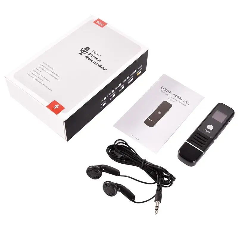 K775 Модернизированный Многофункциональный USB объемный Тип Диктофон Мини
