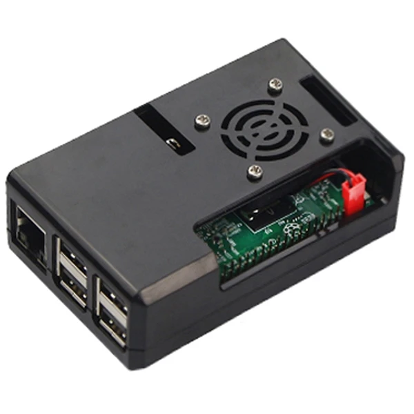 Штепсельная Вилка европейского стандарта Raspberry Pi 3 Model B Plus с Wi-Fi и Bluetooth + корпус Abs
