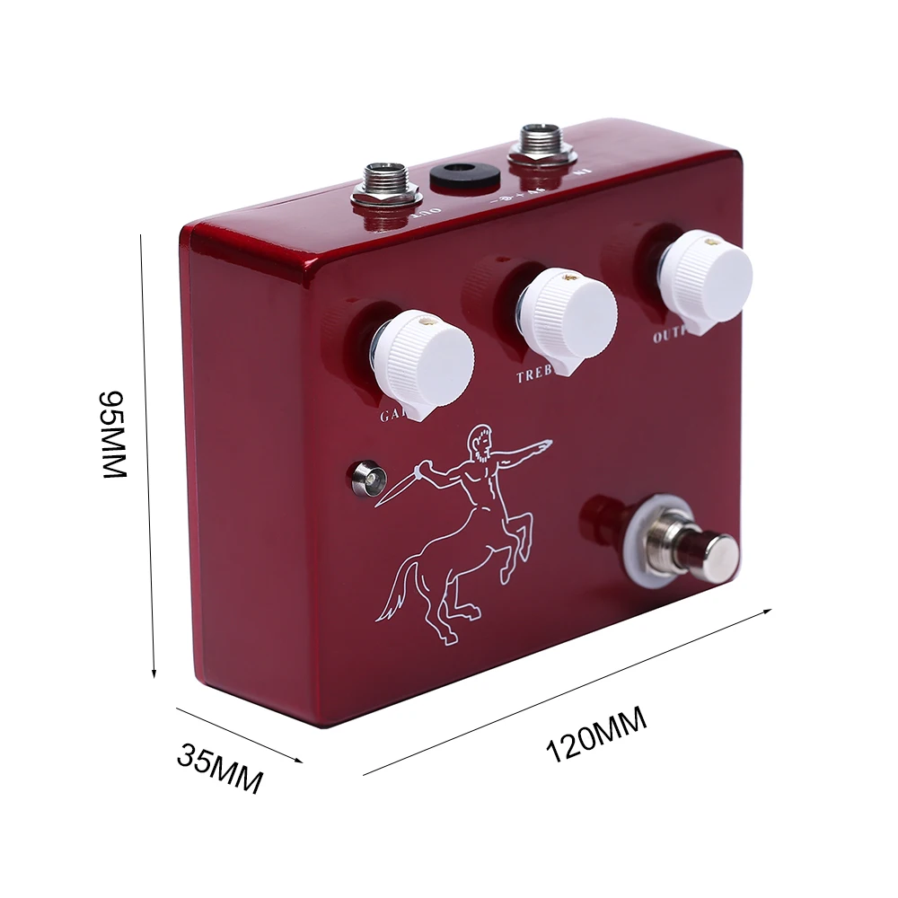 Electric Guitar Overdrive Effect Pedal Footswitch Handmade Klon Over Drive Pedals For Guitar Lover