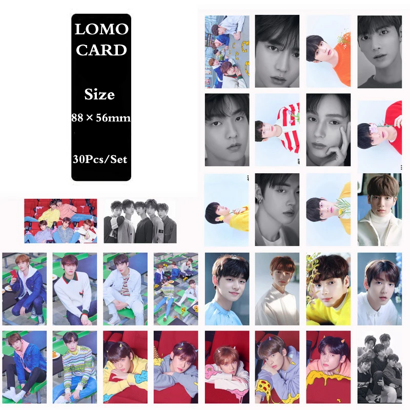 Lomo Card Kpop TXT Tomorrow X Together альбом Корона самодельные бумажные фото карты постер