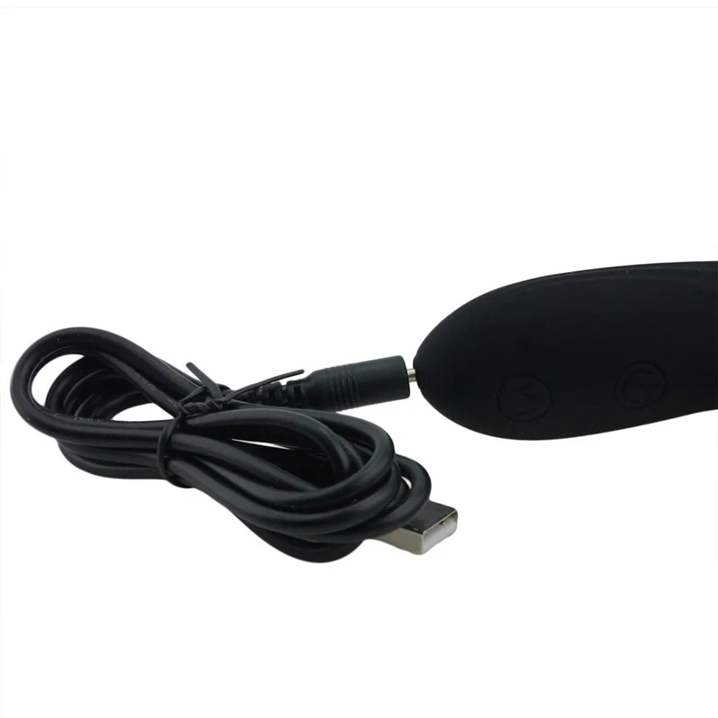 USB зарядка силиконовая Анальная пробка массажер простаты стимуляция точки G