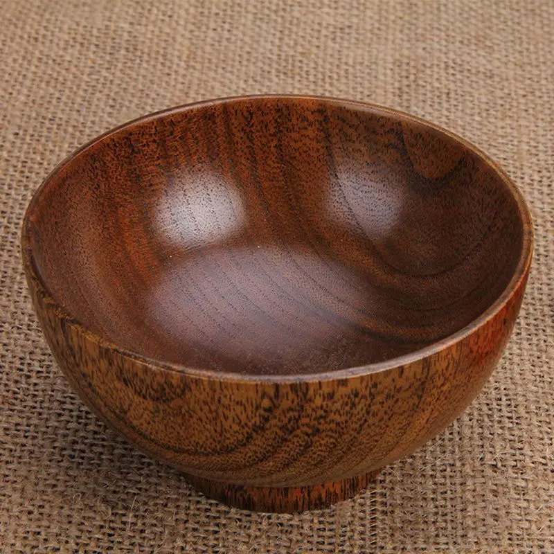 Деревянные миски деревянная суповая миска контейнер для здорового питания