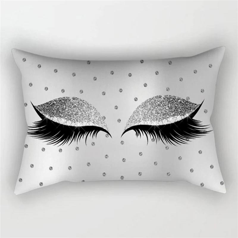 2020 Подушка Чехол Новый стиль наволочка с ресницами чехол блестящая подушка