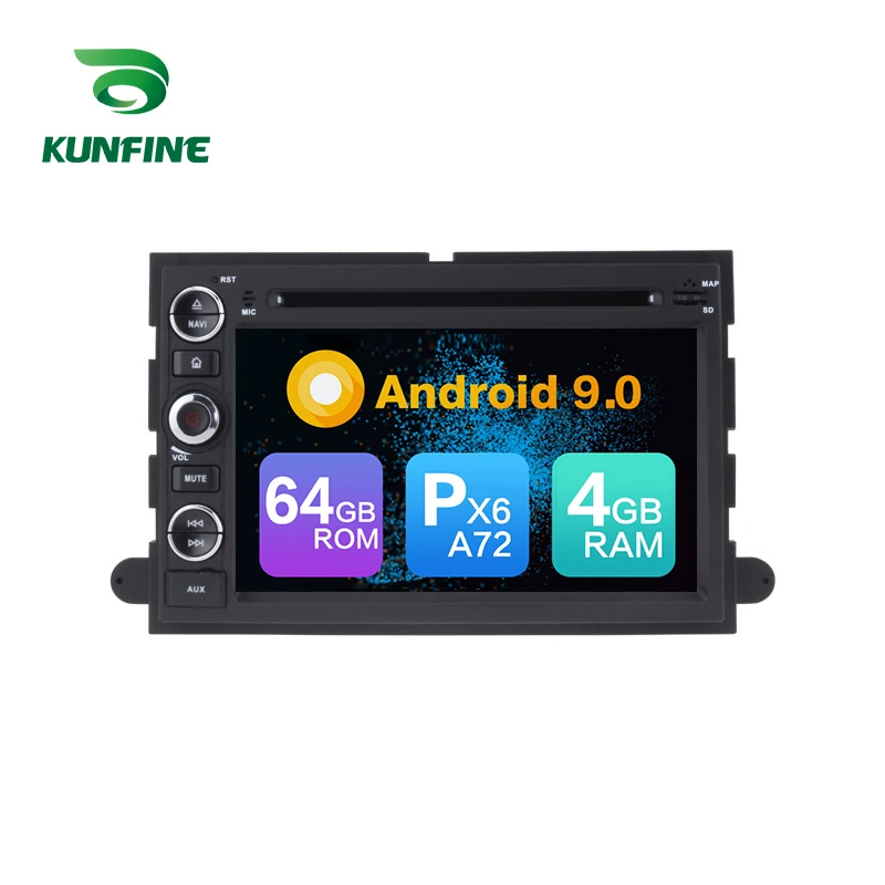 Мультимедийный плеер PX6 A72 Android 9 0 Core 4 Гб ОЗУ 64 ПЗУ GPS для FORD F150 2004 2008|Автомагнитолы| |