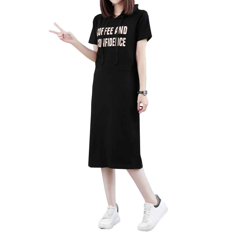 4XL 3XL платье длинное женское модное летнее с коротким рукавом милое карманами