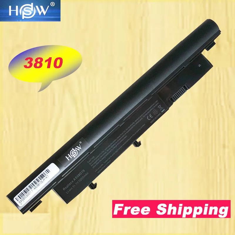 Аккумулятор HSW 11 1 В 5200 мАч для Acer Aspire timel3810 4810 5810 3810T 4810T 5810T AS09D31 AS09D34 AS09D36 AS09D56 AS09D70 |