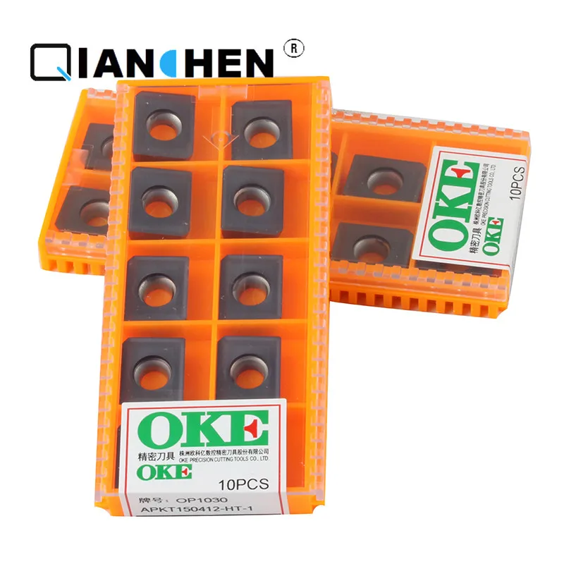 Оригинал OKE 10 шт./лот высококачественные Высокопроизводительные вставки с ЧПУ