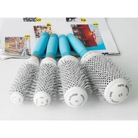 portable hair brush hair rollers salon comb professional ceramic ion curly hairbrush hair styling hairdressing beauty round