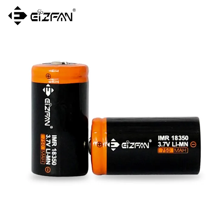 Аккумуляторная батарея EIZFAN IMR 18350 750 мА/ч 15A EFAN для Vaporesso Joyetech ESPION Eleaf iStick Pico Ehpro Prime