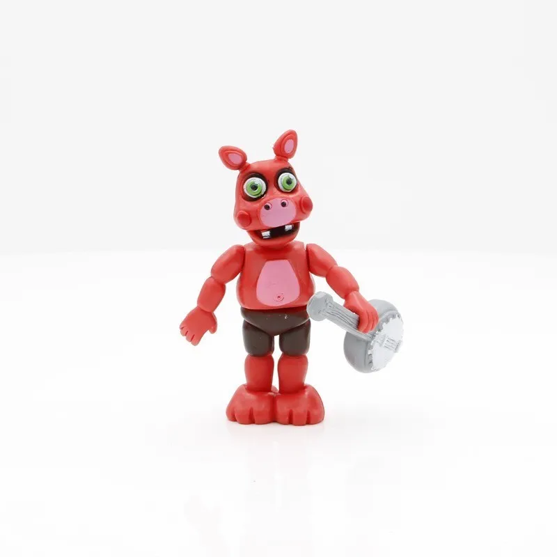6 шт./лот фигурки Five Nights At Freddy's FNAF Foxy Chica Bonnie Freddy куклы с героями мультфильмов 10 см