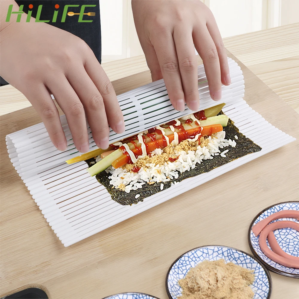 Пластиковый роликовый коврик HILIFER для суши инструменты приготовления пищи