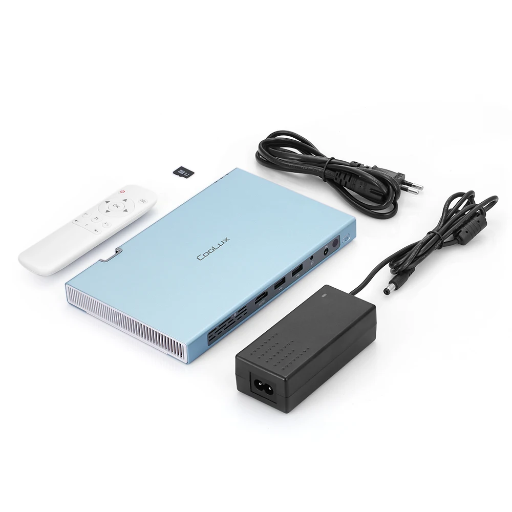 COOLUX X6S Портативный проектор мини умный на Android Full HD 1080 P Беспроводной BT Wi Fi 4 K 3D DLP