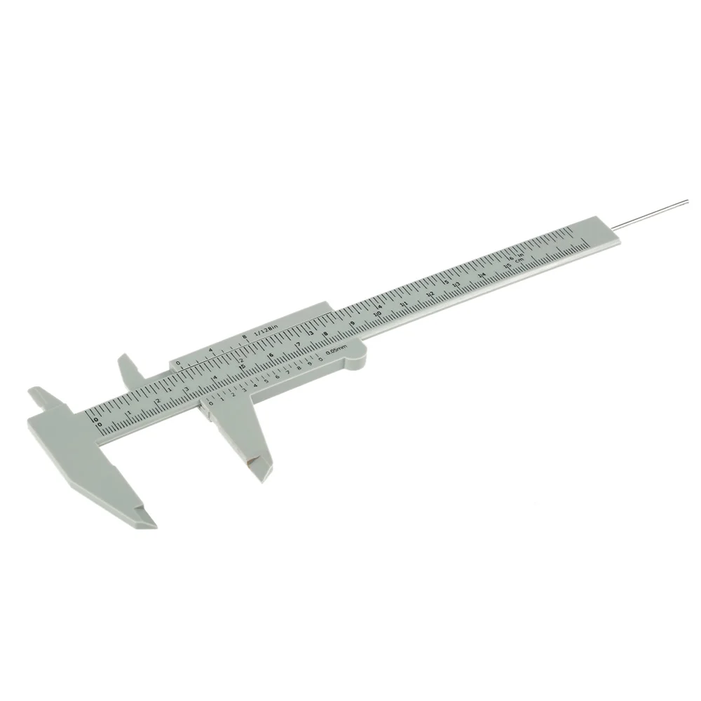 

Caliper Eyebrow Measuring Ruler Double Scale Sliding Gauge Ruler for Eyebrow Permanent Makeup