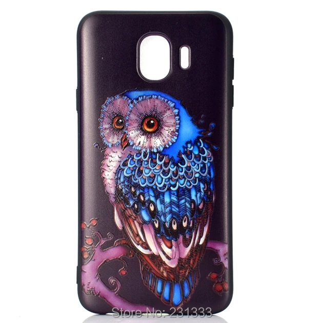 Мультяшный Мягкий матовый ТПУ чехол C ku для Samsung Galaxy J4 J6 S8 PLUS S9 NOTE 9 8 S7 EDGE A310 A510