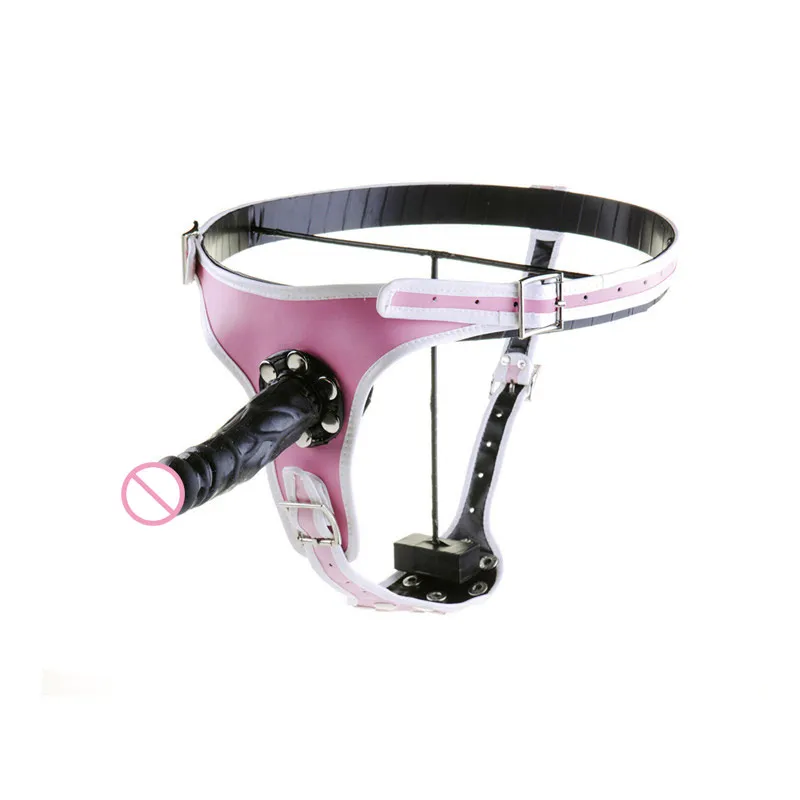 Пригодные для носки вибрирующие трусики фаллоимитатор Пояс верности женское