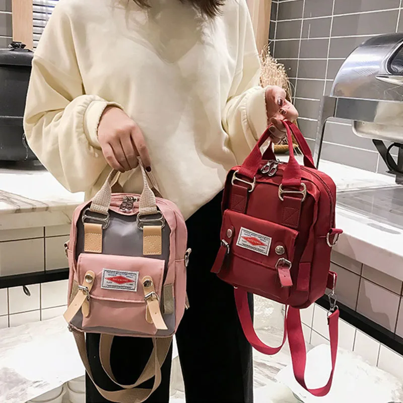 New Fashion Women Handbag Women's Oxford Cloth Tote Female High Quality Shoulder Bags Retro Student Schoolbag For Girls | Багаж и
