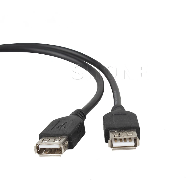 USB кабель для зарядки и передачи данных 2 0 см два кабеля 1 оборот Женские