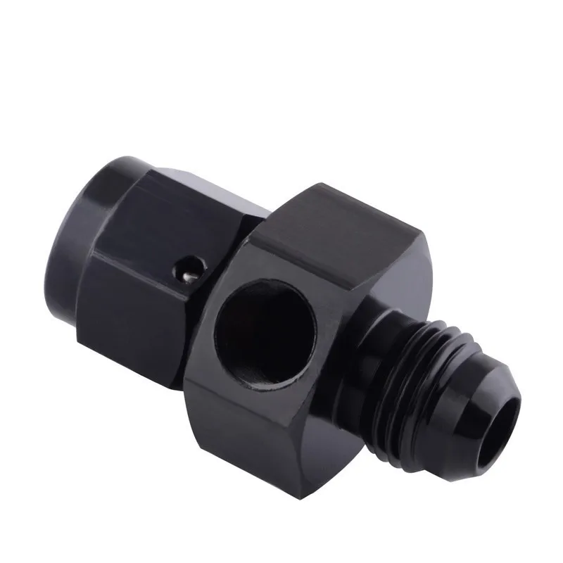 SPEEDWOW AN 6 алюминиевый сплав мужчин и женщин Твин 1/8 &quotNPT Черный Калибр Датчик