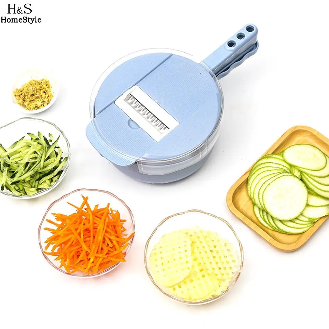Useful Cutter Vegetable Daily Multi-Purpose Cooking Blue New Kit Tools Kitchen 448g Pink Slicer | Дом и сад