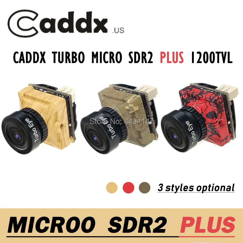 Caddx Turbo Micro SDR2 PLUS FPV камера 1200TVL Super WDR OSD 16:9/4:3 NTSC & PAL переключается для fpv RC