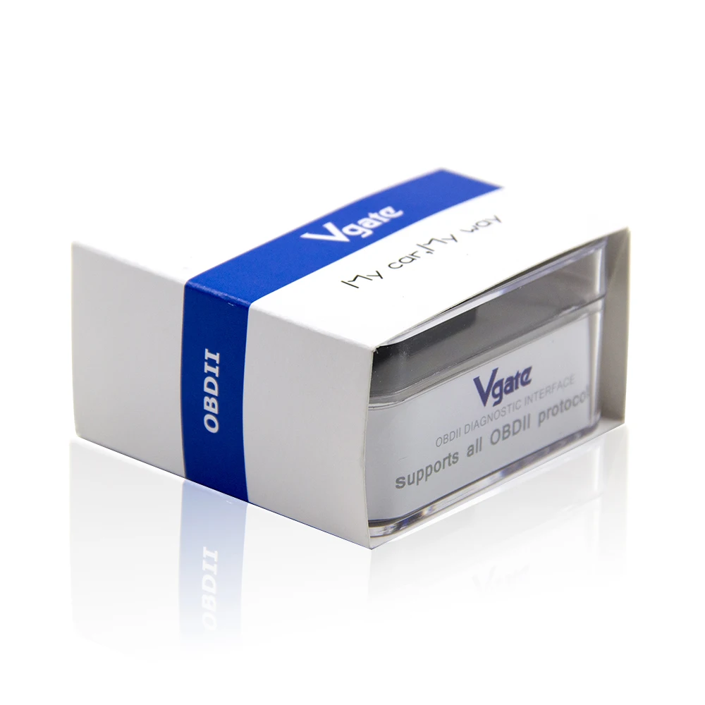Автомобильный диагностический считыватель кодов ELM327 V2.1 WIFI / Bluetooth 4 0 OBD OBD2 для iOS iCar