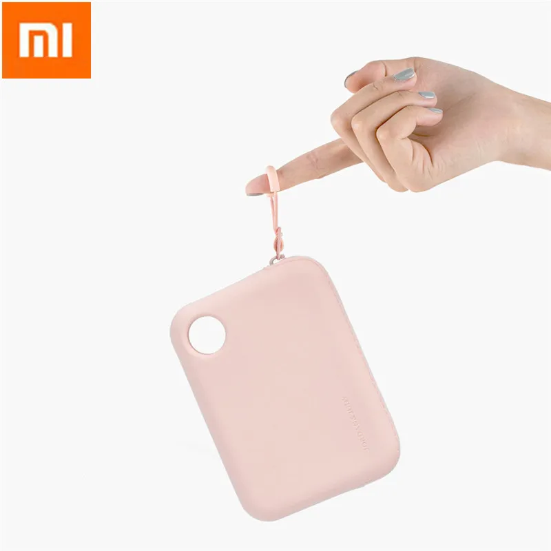 Xiaomi Mijia силиконовый портативный на молнии сумка для хранения кошелек легкий