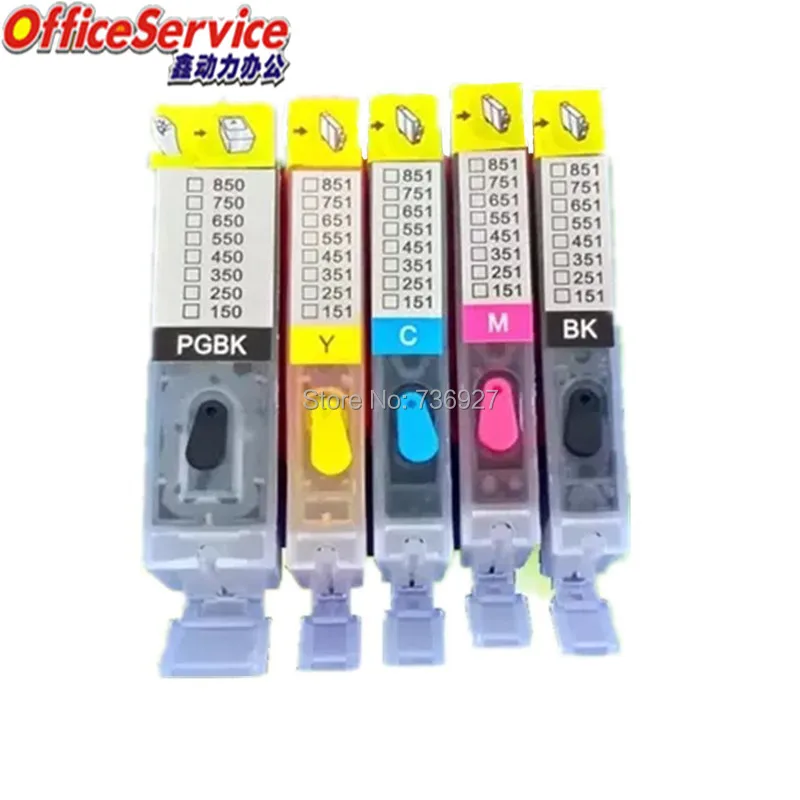 

PGI-450 CLI-451 Refillable ink Cartridge For Canon MG5440 MG5540 MG5640 MG6440 MG6640 MG7540 Ip7240 MX924 IX6540 IX6840 printer