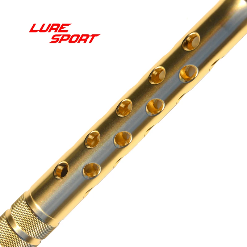 LURESPORT 47 см тяжелая работа троллинговая алюминиевая ручка в форме пальца