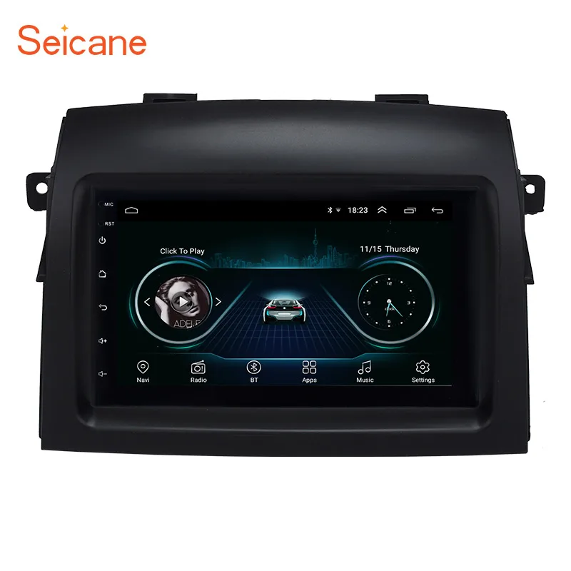 Автомагнитола Seicane на Android 9 1 мультимедийный проигрыватель для Toyota Sienna 2004 2005 2006 2007