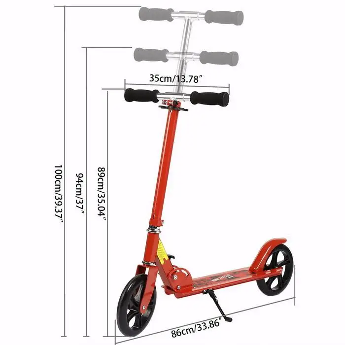 ANCHEER новый бренд для взрослых 2 колеса скутеры Регулируемый скутер Patinete Adulto