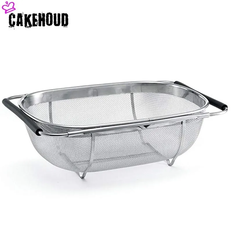 CAKEHOUD корзина для слива овощей из нержавеющей стали белья раковины Кухонная
