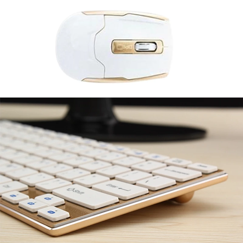 2.4Ghz Wireless Keyboard Mouse Set Mice Computer Pc Keyboards For Laptop Desktop Office Home Use | Компьютеры и офис