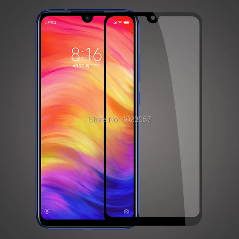 Tempered Glass For Xiaomi Redmi Note 7 Mi Play Full Cover Curved Screen Protector Film for Xiaomi Redmi Note 7 Pro Glass