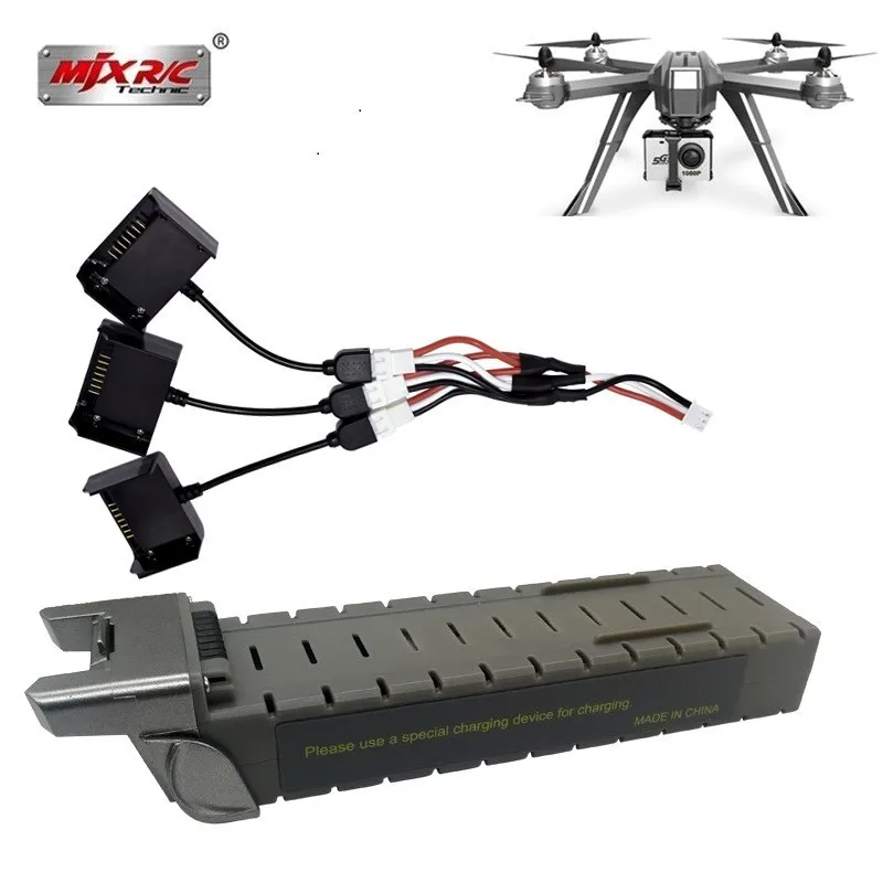 

Аккумулятор для квадрокоптера MJX R/C Bugs B3 PRO/B3PRO, 7,4 В, 2800 мА · ч