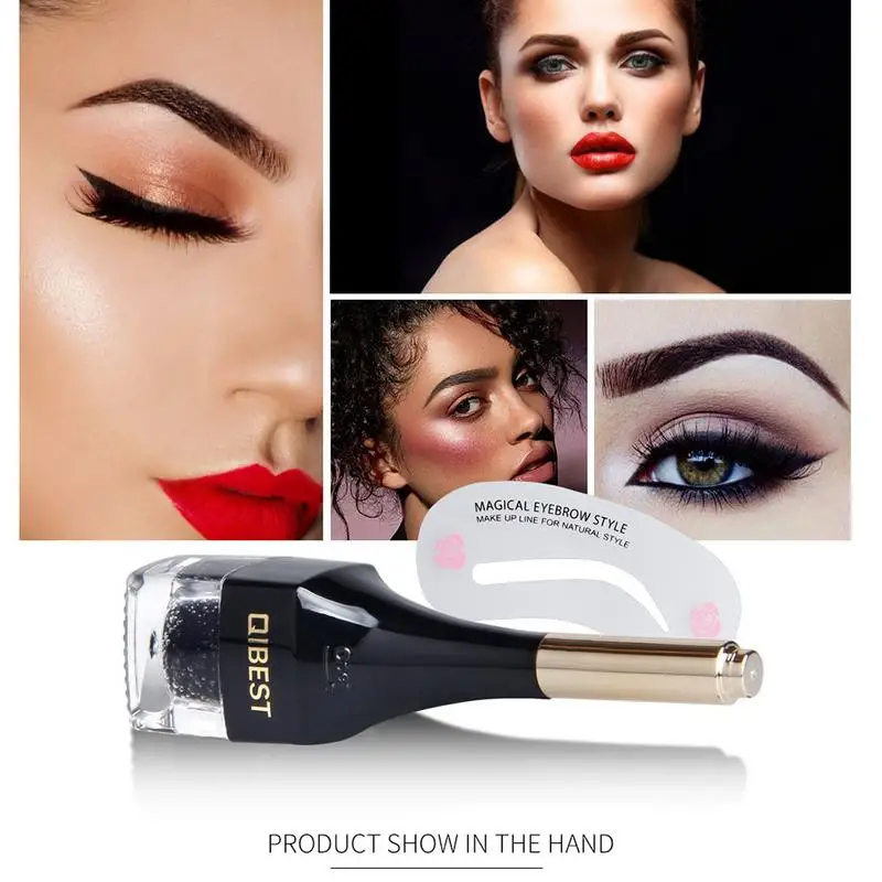 Eyebrow Fiber Cream Waterproof Makeup Natural Sweatproof Lasting Cosmetic Beauty Products Tools | Красота и здоровье