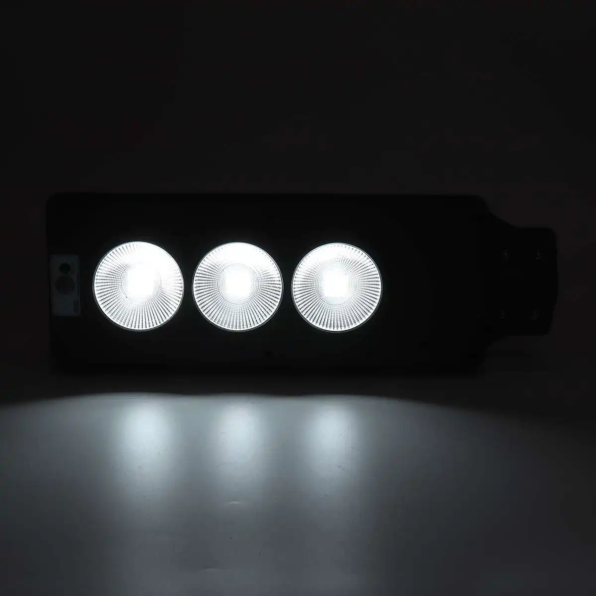 90 Вт 120LED Солнечный уличный светильник контроль+ радар зондирование охранная лампа 2 в 1 постоянно яркий и индукционный Солнечный настенный светильник
