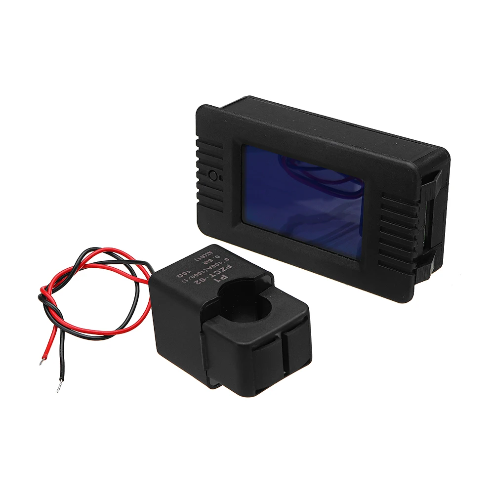 PZEM-022 цифровой дисплей для открытия и закрытия CT 100A AC измеритель мощности