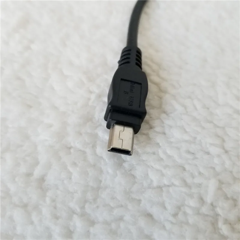 USB 2 0 Мини usb 5Pin адаптер папа к женскому Удлинительный кабель черный 15 см для