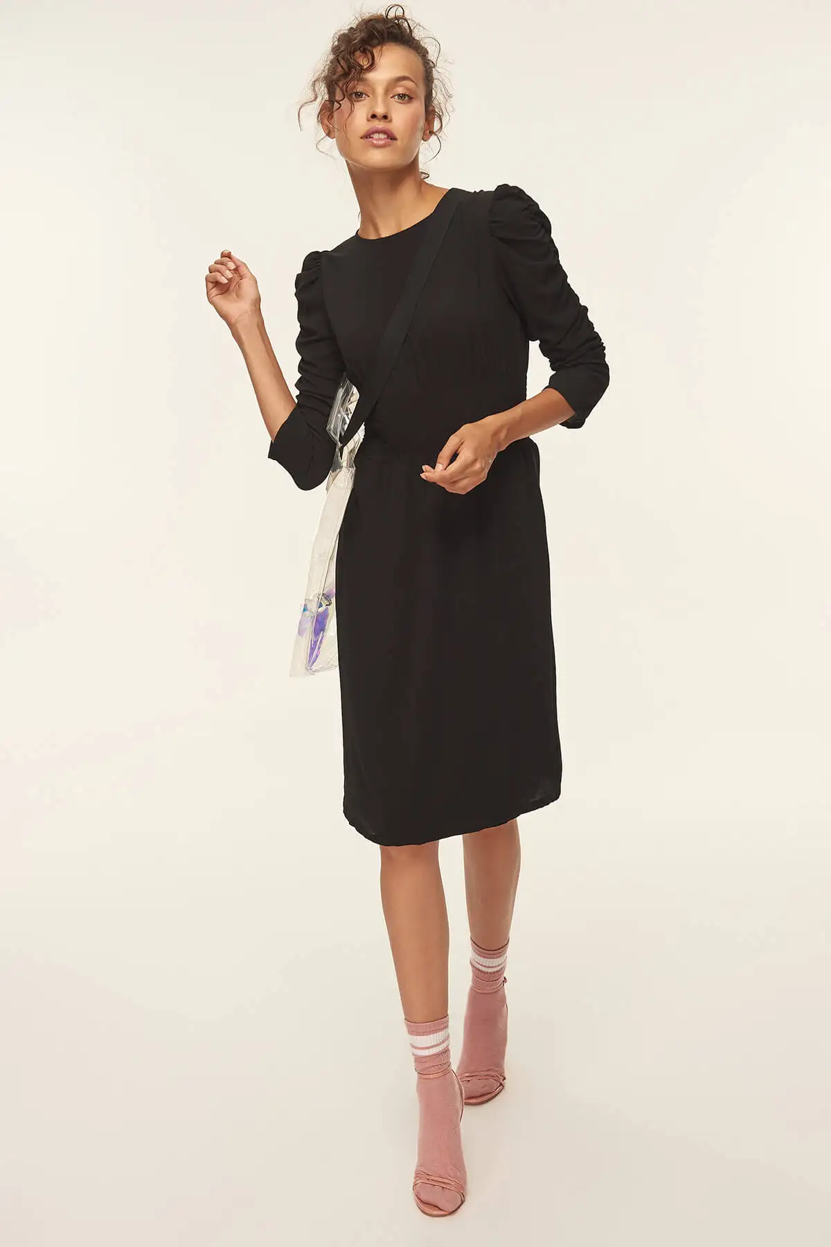 Trendyol Gipel черное платье TCLSS18UR0004|Женские платья| |