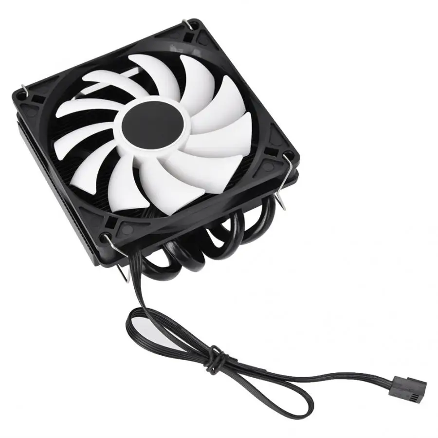 Бесшумная ультратонкая IS40x AM4 тепловая трубка ITX вентилятор радиатора охлаждения